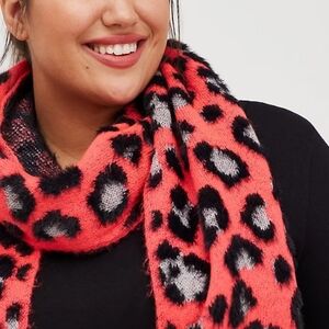 🆕️🧣BLANKET SCARF - LEOPARD MAGENTA🧣